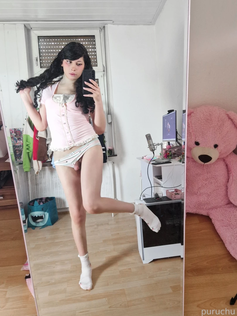 Let me be your princess some cute girldick and close up ass pic for part 6 