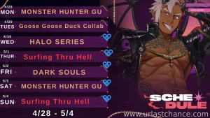 Weekly schedule 4 28 - 5 4 general urlastchance art chiimpart clips