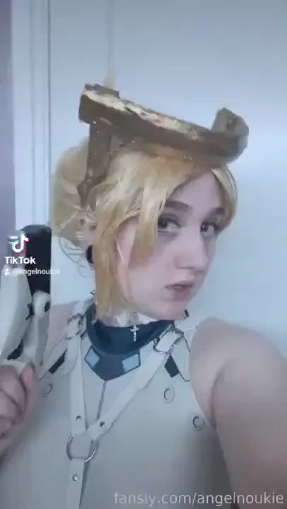 Mercy from overwatch the blue contact lenses didnt come in yet but i part 27 