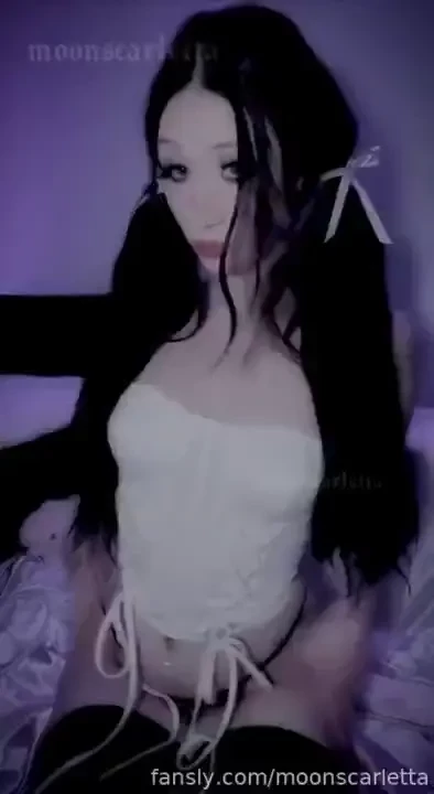 New wearing stockings and pigtails riding a tentacle front pov fucking 
