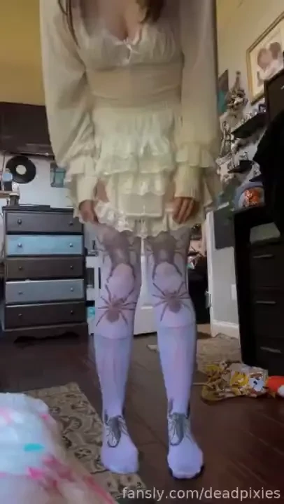 I got these super cute insect tights and they were too short - lmao 