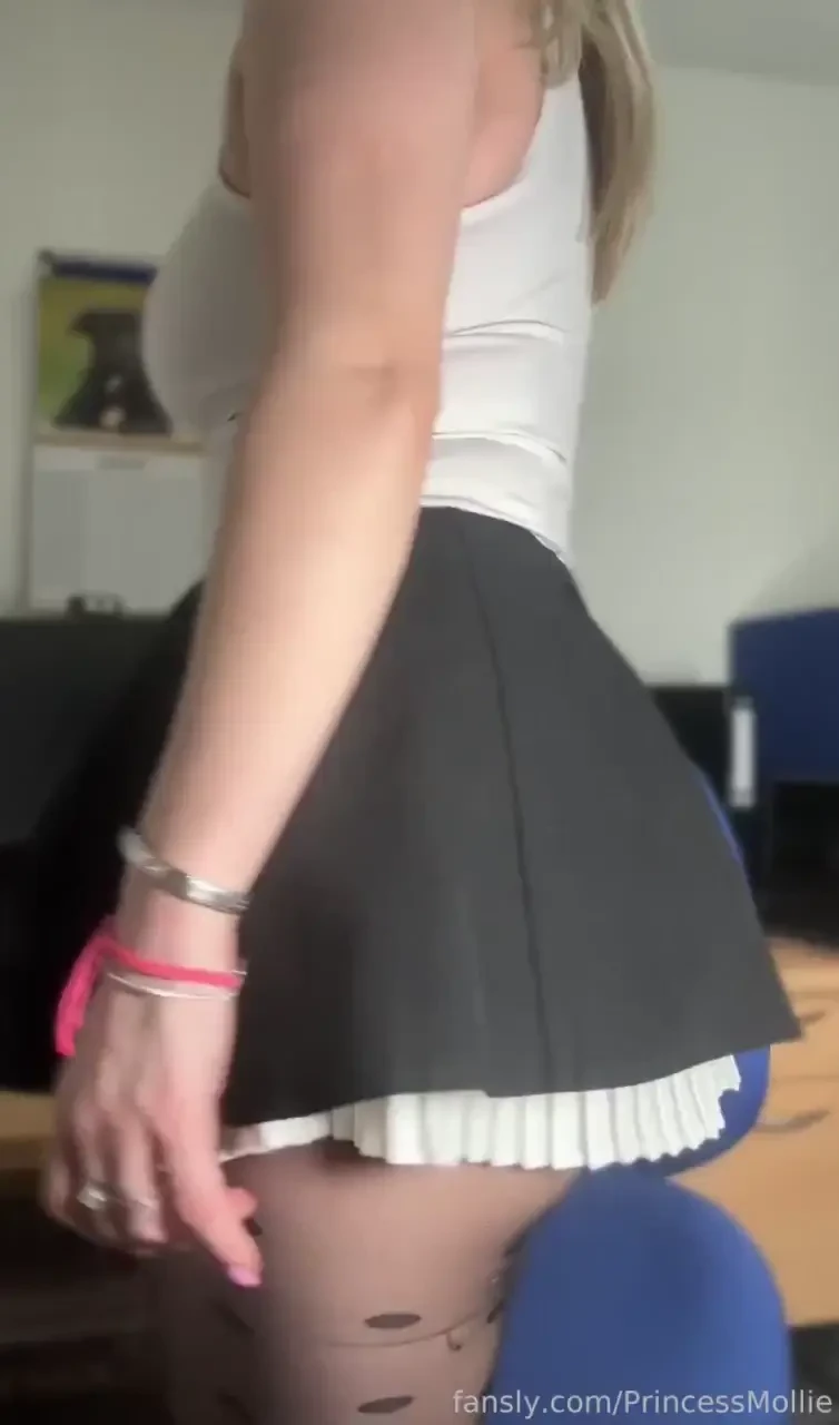 Is my skirt too short fyp office coworker secretary pantyhose nylons 