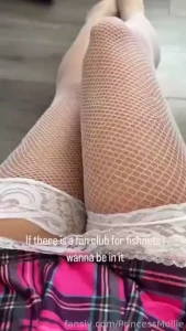 Are you a fan of fishnets fyp british english bigboobs bigtits blonde