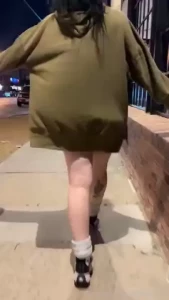 It was so nice out last night but the streets were so busy