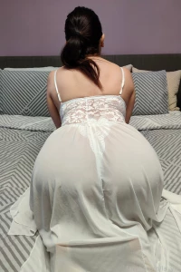 This pretty little dress really makes me look candid and innocent but part 19