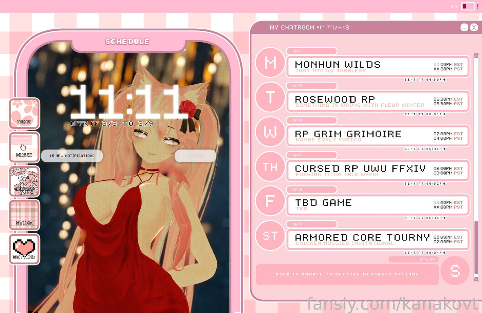 Schedule schedule part 2 