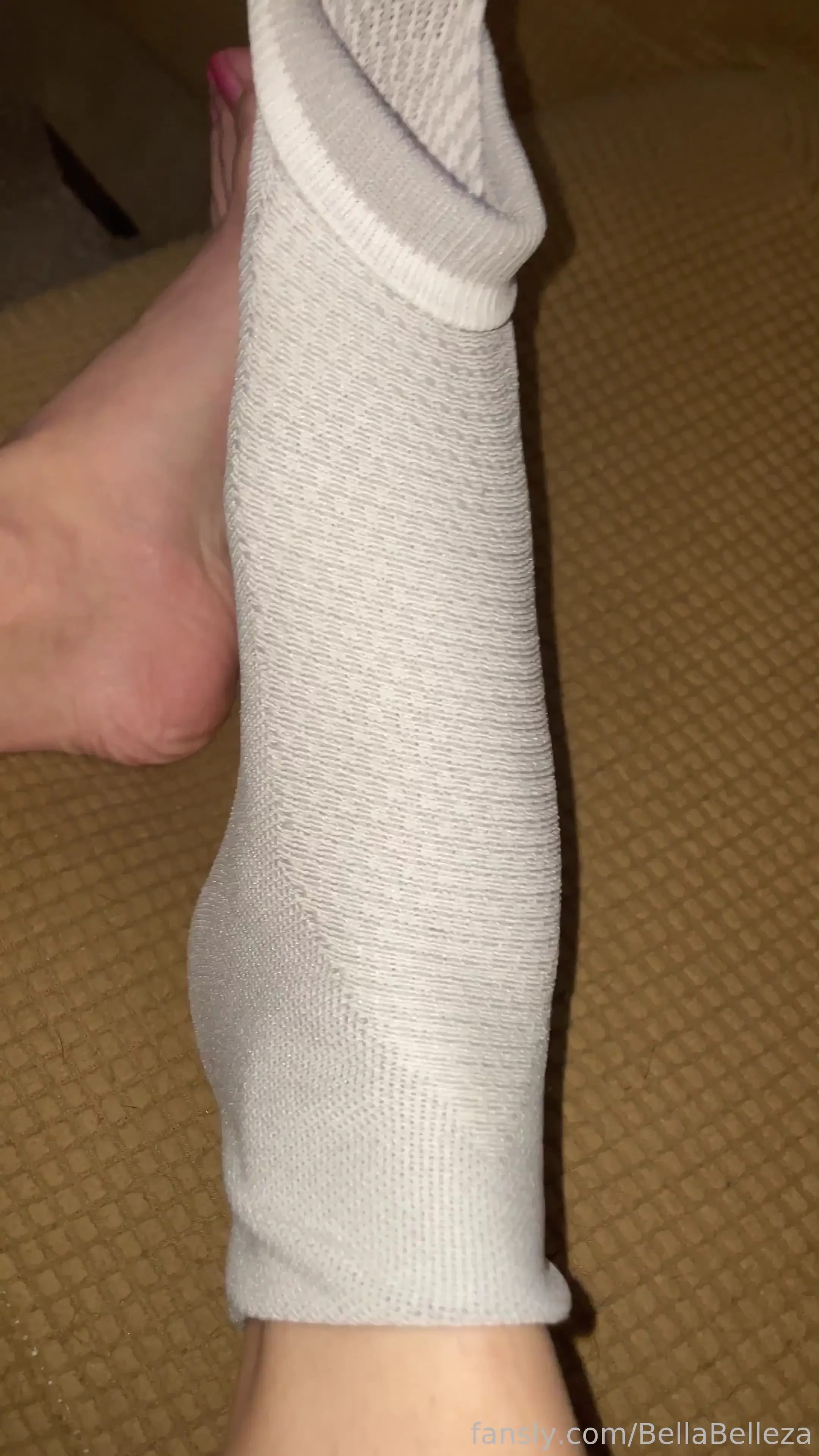 My feet are so sweaty after today enjoy this little sock peel i 