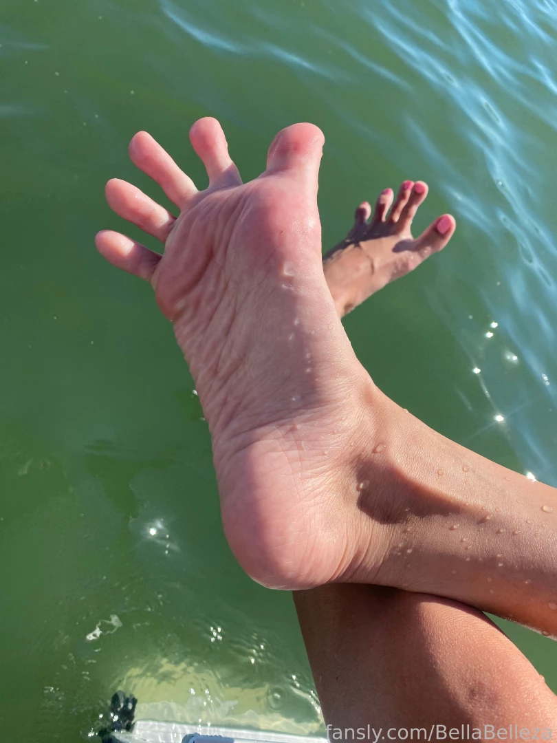 Some wet feet from this past weekend i just stripped off the pink 