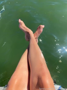 Some wet feet from this past weekend i just stripped off the pink part 2