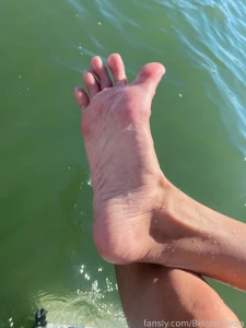 Some wet feet from this past weekend i just stripped off the pink part 3