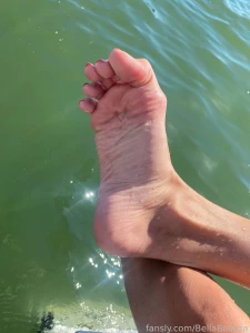 Some wet feet from this past weekend i just stripped off the pink part 4