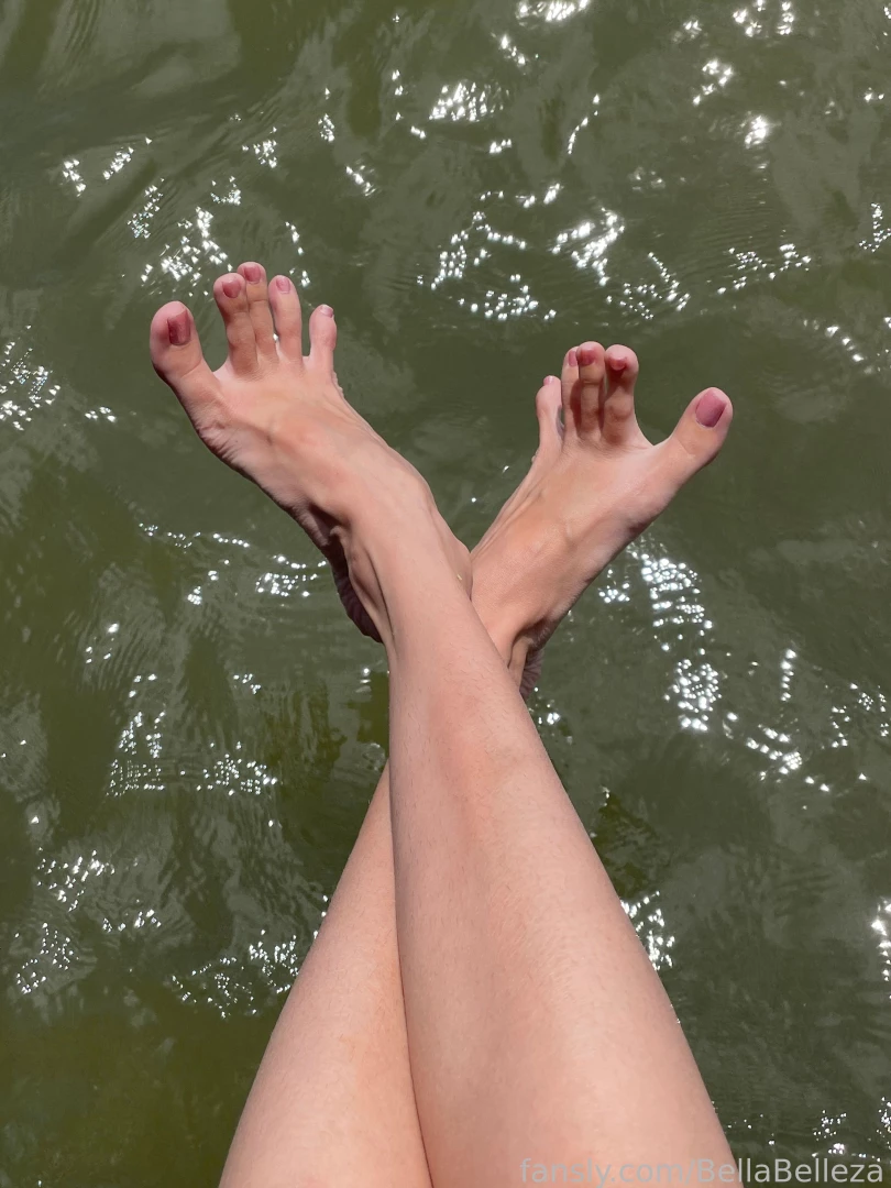 I had fun splashing my feet in the water last week can t wait to dip part 5 
