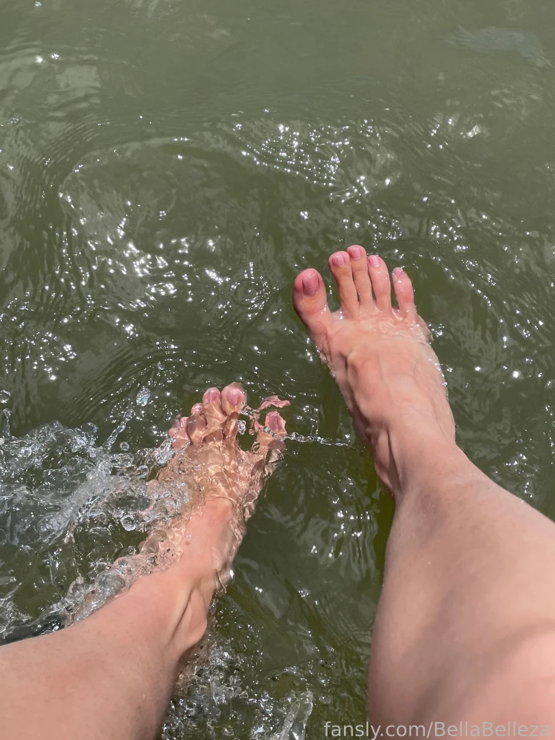 I had fun splashing my feet in the water last week can t wait to dip part 3 