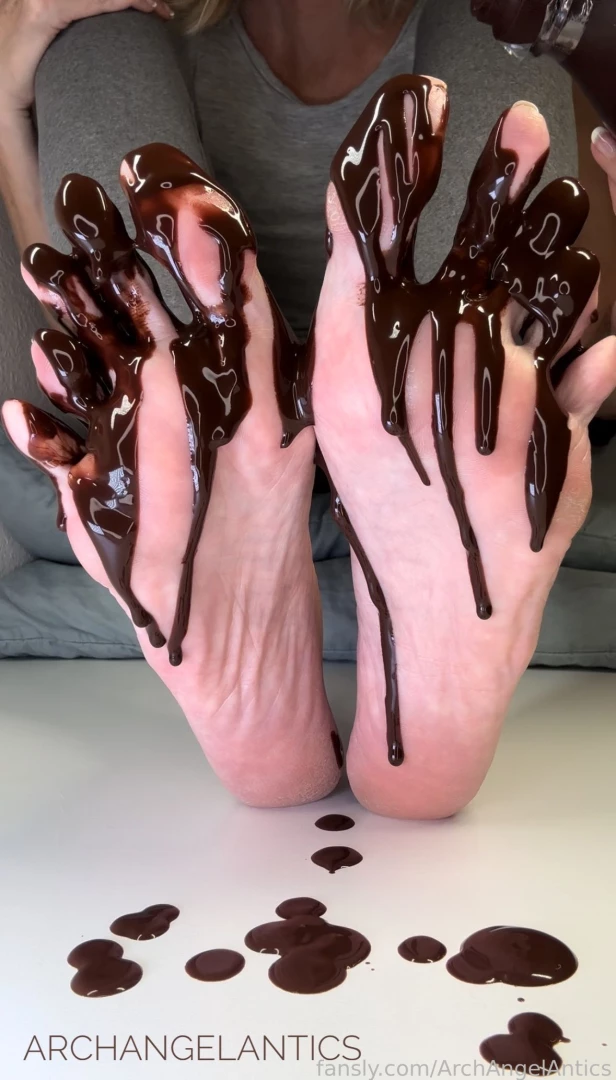Life s short eat dessert first fyp bigfeet longtoes lick chocolate part 13 