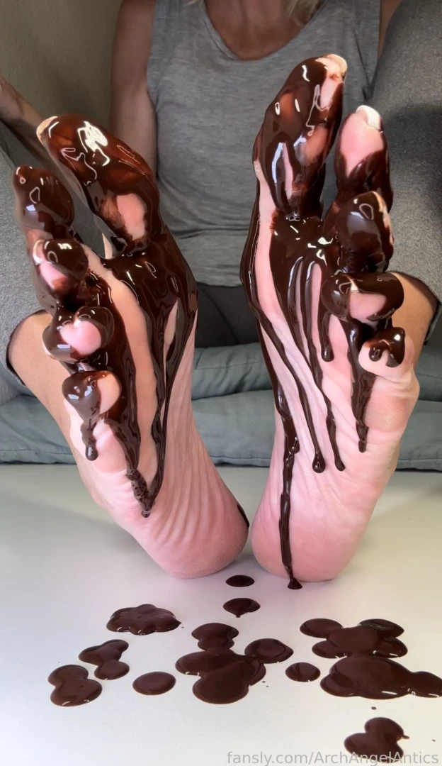 Life s short eat dessert first fyp bigfeet longtoes lick chocolate part 4 