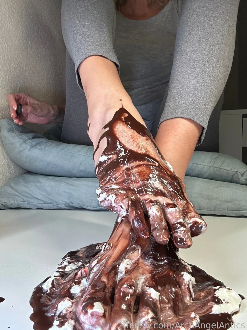 Life s short eat dessert first fyp bigfeet longtoes lick chocolate part 5 