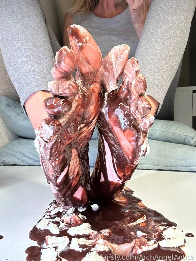 Life s short eat dessert first fyp bigfeet longtoes lick chocolate part 3 