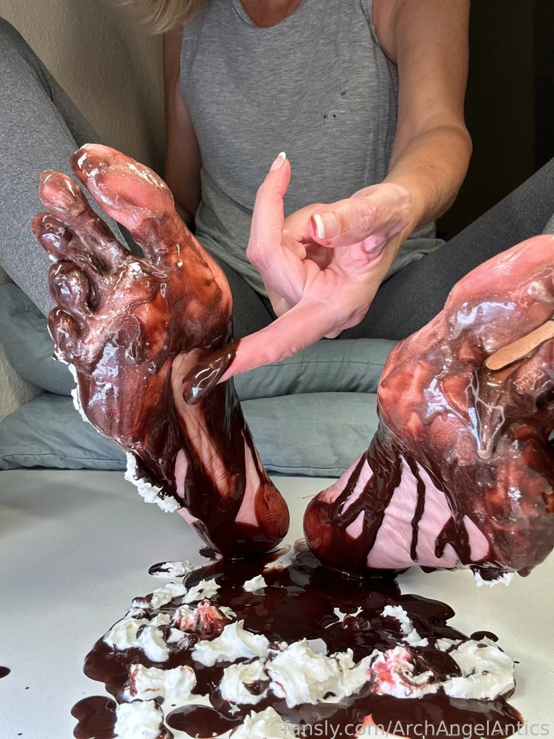 Life s short eat dessert first fyp bigfeet longtoes lick chocolate part 7 