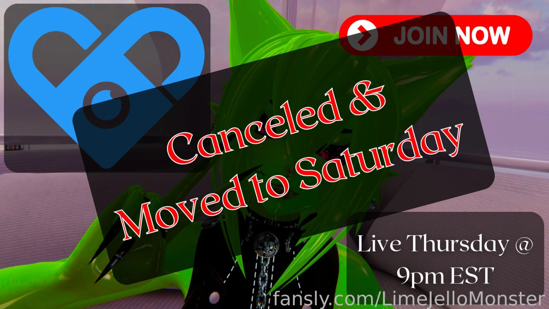 Hey guys i have to cancel and move to saturday due to tornados in the 