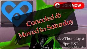 Hey guys i have to cancel and move to saturday due to tornados in the