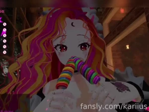 Quiero chupar toda tu verga asmr vtuber vr