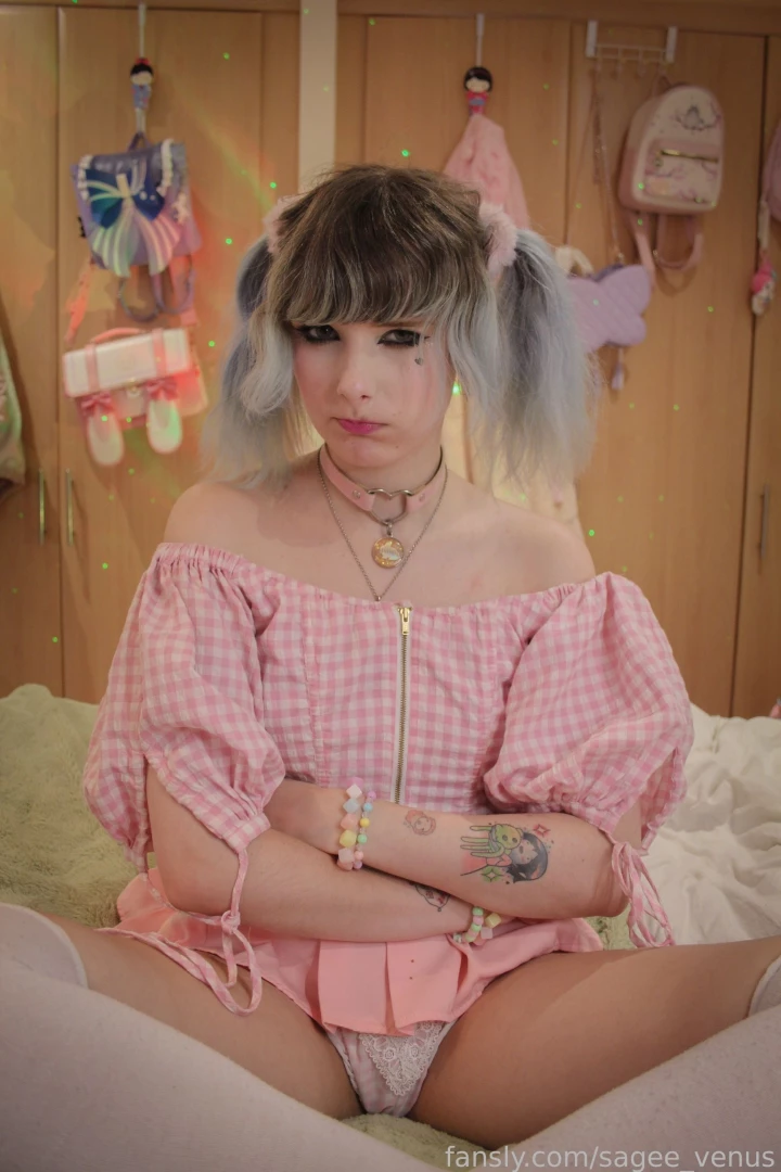 Princess in pink pigtails flatchested flatchest egirl bj part 2 