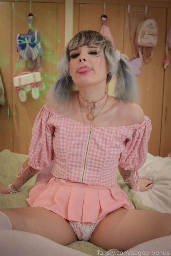 Princess in pink pigtails flatchested flatchest egirl bj part 22 