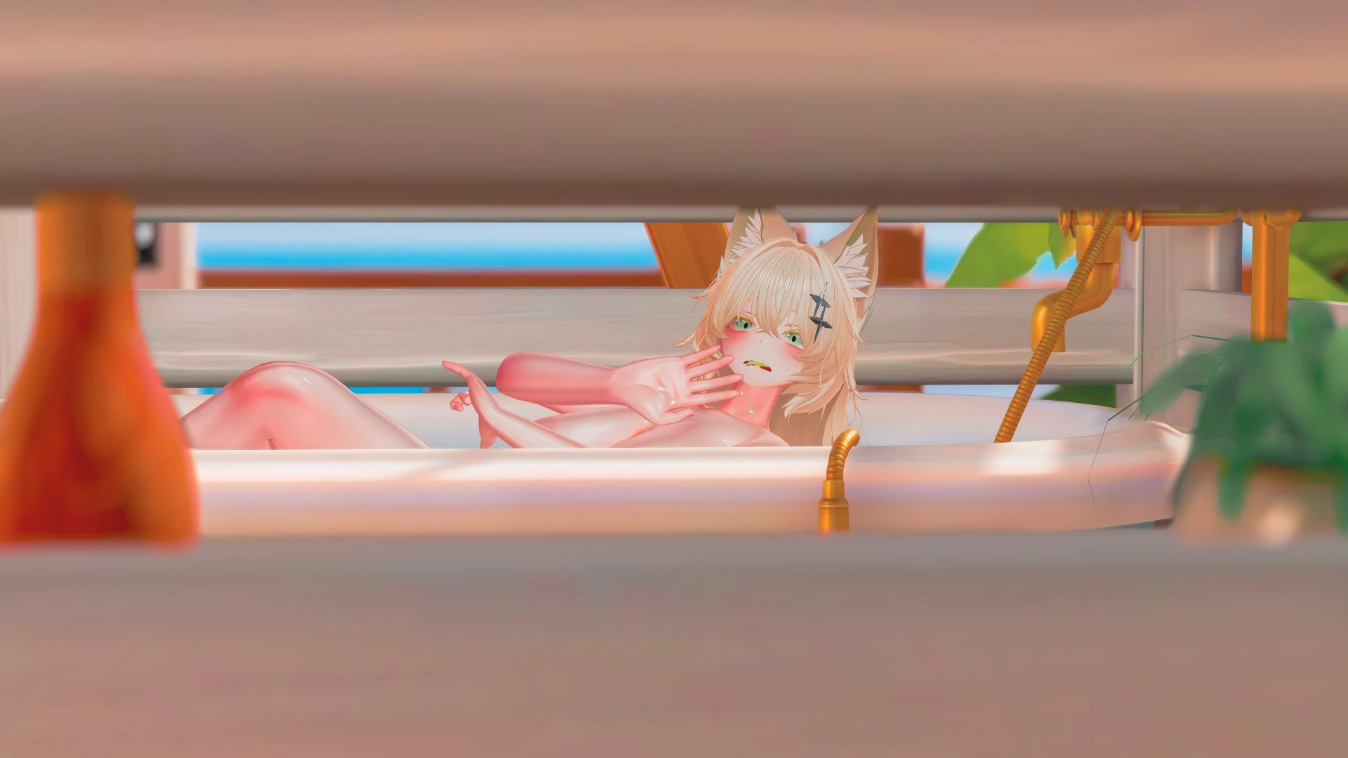 Hopefully no one interrupts my bath fyp foryou lewdtuber vr hentai part 1 