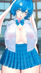 Follow me to the bathroom fyp foryou lewdtuber vr hentai bunnygirl
