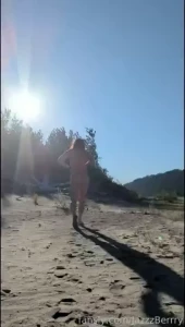 Breedable femboy hips on the beach fyp public femboy twink sissy trap