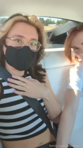 Whenever i m in the car with shiriallwood we always like to have fun part 1