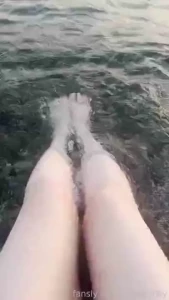 Do you also think that the sounds of water are soothing 3 footfetish