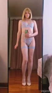 New blue lingerie set you can t see it on these pics but it matches