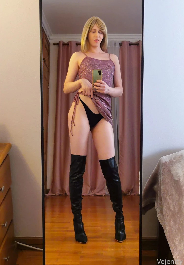 New dress and for some reason i thought it would look nice with these part 4 