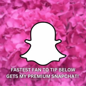 First fan to tip 10 get access to my lifetime premium snapchat instead part 33