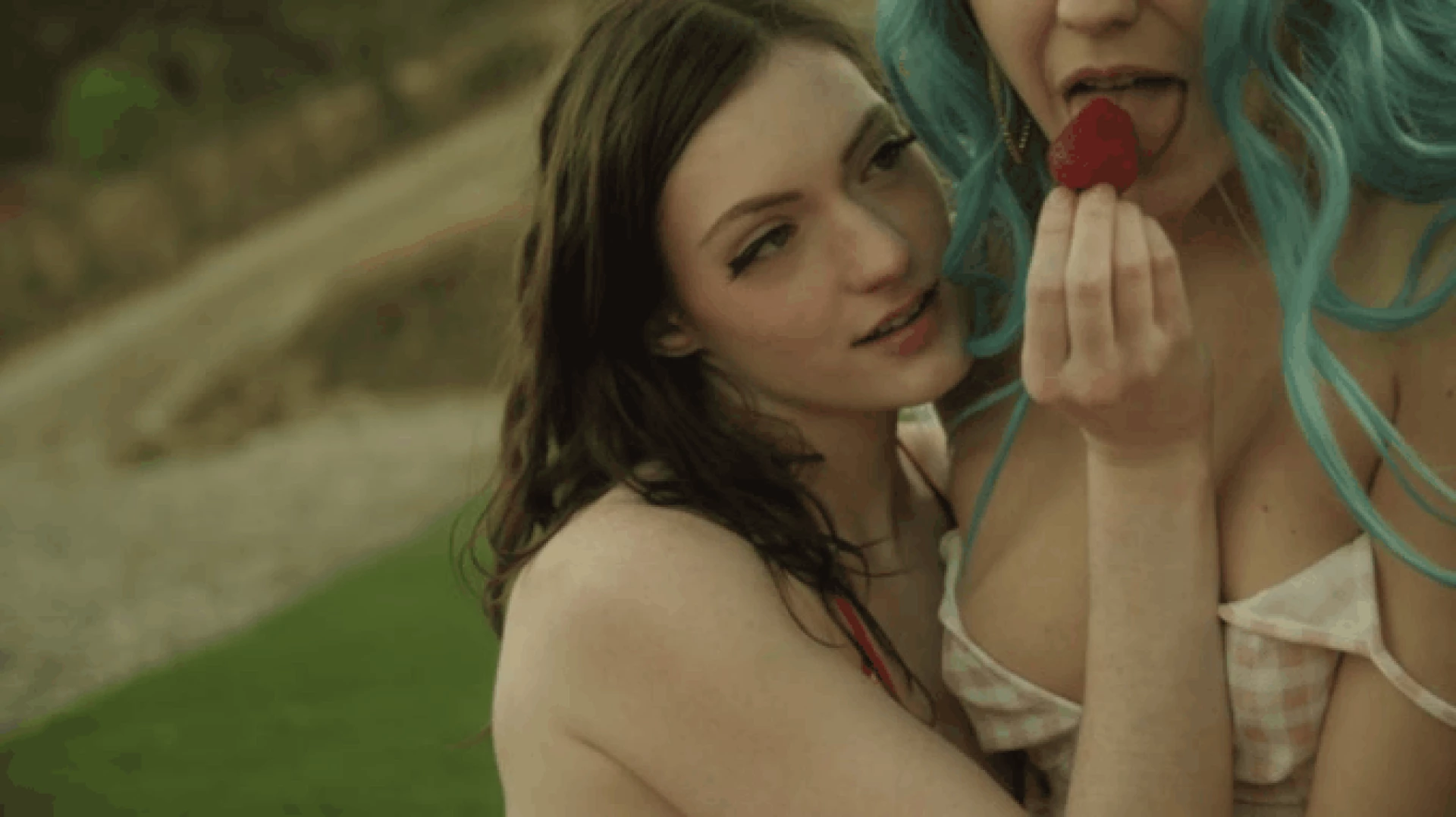 Admit it your cock twitched a little when you watched me taste this 