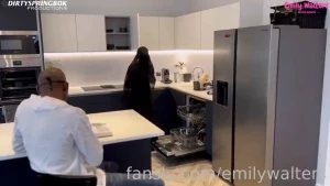 New bgg with lexus steel and aaliyah yasin hijabi maid catches her