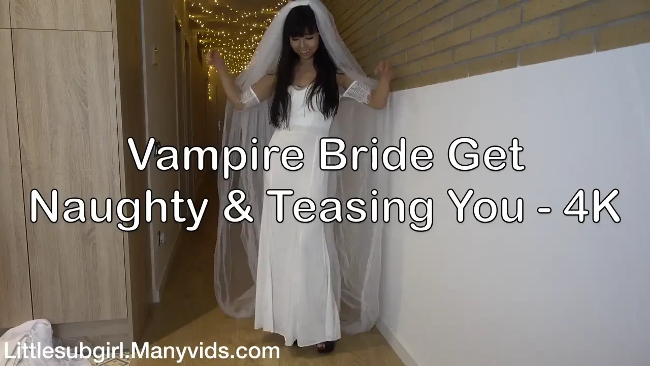 Vampire bride - 4k - 10 09 minutes there is a wedding dress that part 1 