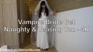 Vampire bride - 4k - 10 09 minutes there is a wedding dress that part 1
