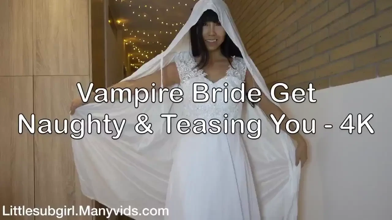 Vampire bride - 4k - 10 09 minutes there is a wedding dress that part 2 