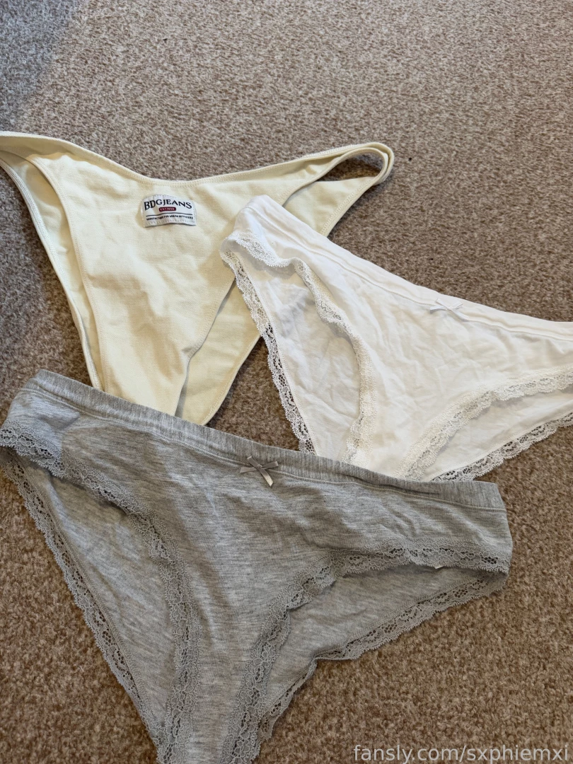 Wornpanties available 50 a pair with photoset postage x wornthong 