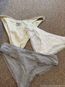 Wornpanties available 50 a pair with photoset postage x wornthong