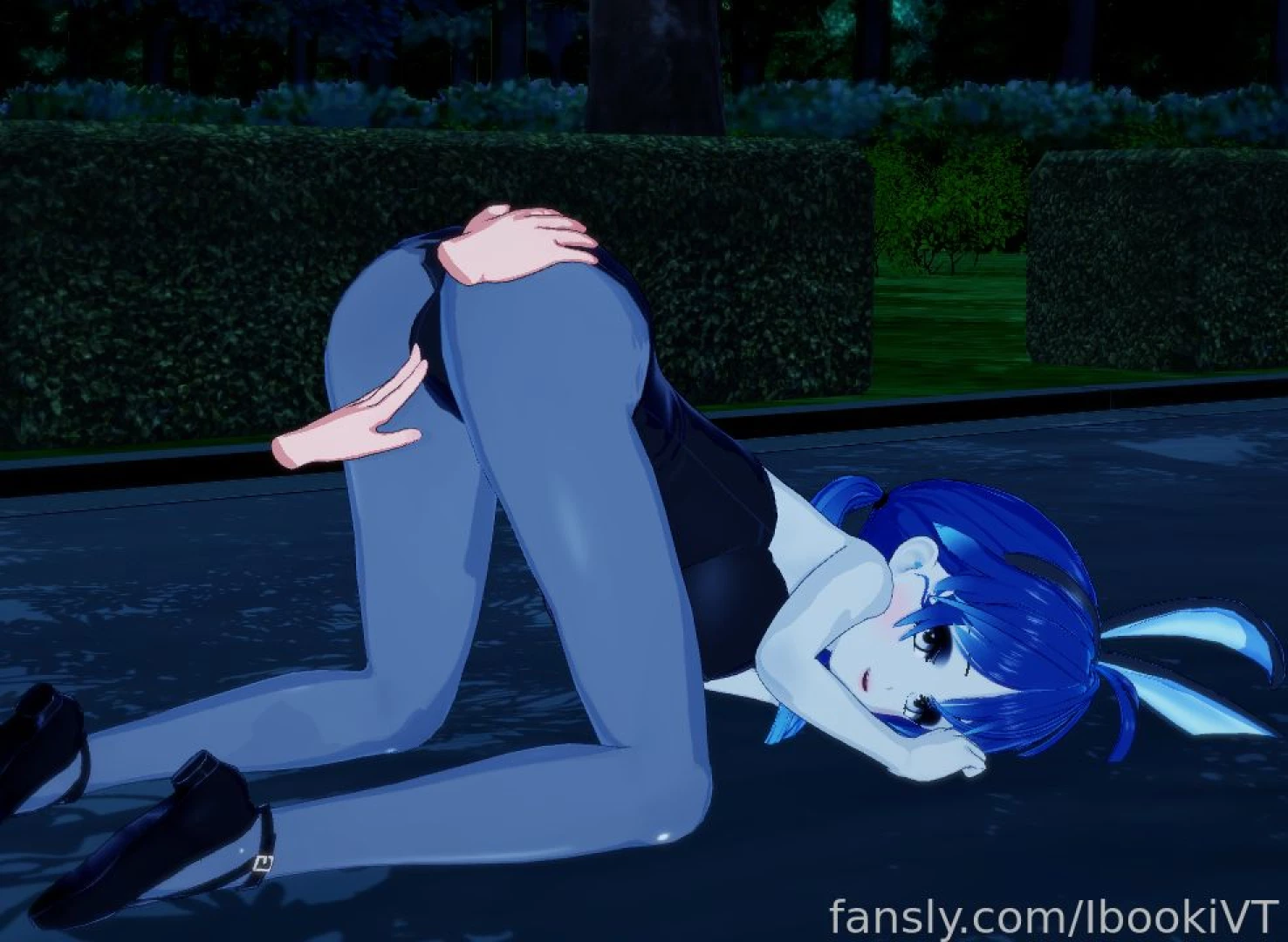 Cogiendote a la sucia conejita te topaste con una conejita traviesa en part 3 