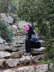 Path to the burning mountain