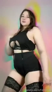 I hope my nipples aren t showing stockings curvy bigtits bigboobs