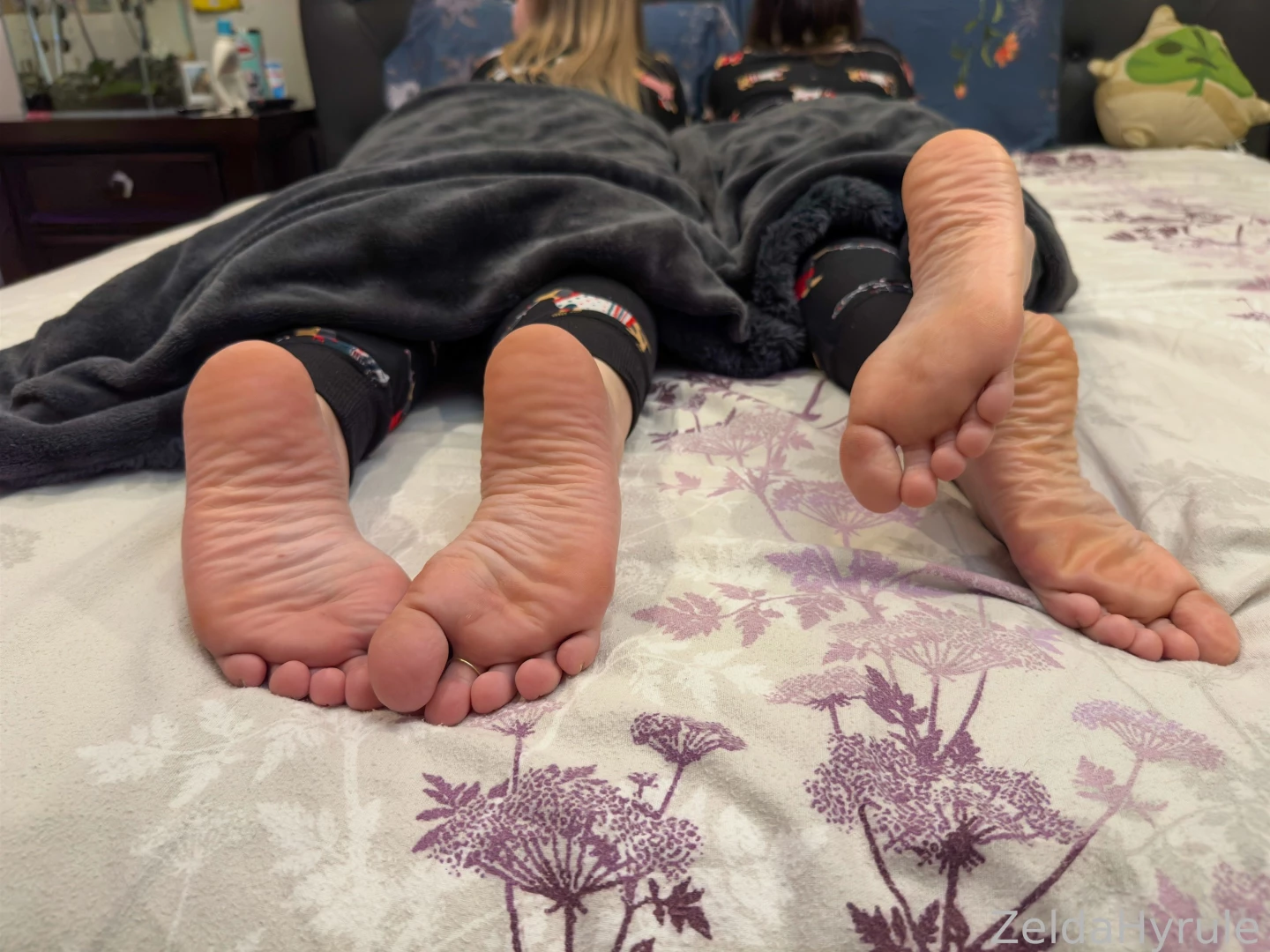 Would you lick our feet footfetish soles crossedsoles motherdaughter part 2 