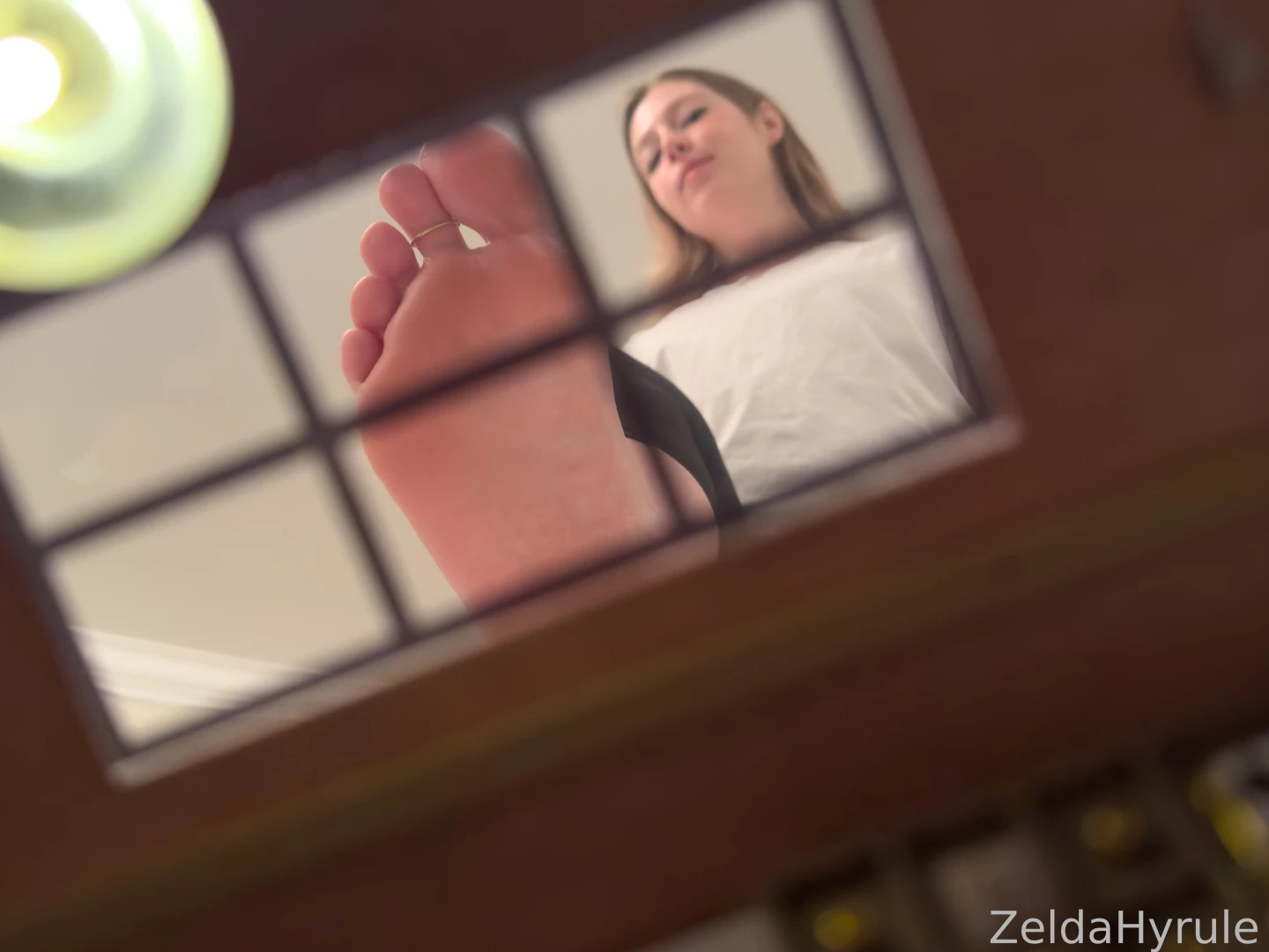 Imagine me as a giantess crashing through your roof footfetish soles 