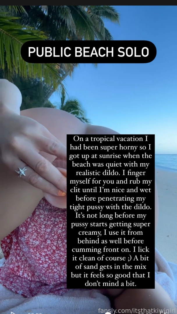 Vacation always makes me horny xx 