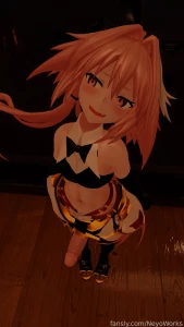 Shall we go to our sex room master vrchat astolfo femboy fate