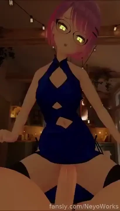 Teasing the head is the best before riding it vr anime hentai boobs 